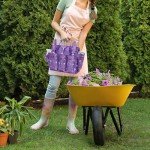 LZPTYYSN Gardening Gifts for Women, Gardening Tools for Women, Garden Tool Set, Heavy Duty Gardening Hand Tools with Garden Tool Bag, Purple