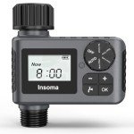 Outdoor Garden Hose Faucet Timers, Programmable Water Sprinkler Timer with Rain Delay/Manual/Automatic Drip Irrigation and Lawn Watering System for Yard, 1 Outlet