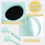 Watering Can for Indoor Plants, Small Watering Cans for House Plant Garden Flower, Long Spout Water Can for Outdoor Watering Plants 1. 8L 1/2 Gallon (Green)