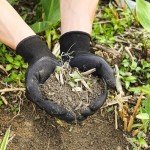 Pleneal Gardening Gloves for Women Men - 6 Pairs Breathable Garden Gloves with Grip, Latex Coated Outdoor Working Gloves for Lawn Yard, Medium Size Fits Most
