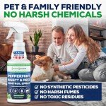 All Natural Peppermint Oil Insect & Pest Control Spray Repels Mice, Spiders, Ants, for Home, Indoor, Outdoor, Garden Maximum Strength Smart Grower Ready to Use 16 FL OZ