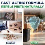 All Natural Peppermint Oil Insect & Pest Control Spray Repels Mice, Spiders, Ants, for Home, Indoor, Outdoor, Garden Maximum Strength Smart Grower Ready to Use 16 FL OZ