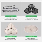 VIVOSUN 5 Tier Vertical Gardening Stackable Planter for Strawberries, Flowers, Herbs, Vegetables, Ivory