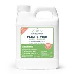 Wondercide - Flea and Tick Spray Concentrate for Yard and Garden with Natural Essential Oils – Kill, Control, Prevent, Fleas, Ticks, Mosquitoes and Insects - Safe Around Pets, Plants, Kids - 32 oz