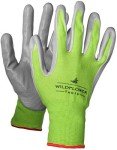 WILDFLOWER Tools Gardening Gloves for Women and Men - (2 Pairs - Large) Nitrile Coating for Protection