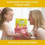 Mother's Day/Birthday TickleMe Plant Gift Box Set - to Grow The Plant That Closes its Leaves When You Tickle it or Blow it a Kiss! It Even Grows Pink Flowers! I'm Tickled You're My Mom!