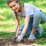 COOLJOB 2 Pairs Colorful Gardening Gloves for Women Ladies, Breathable Rubber Coated for Yard Garden, Outdoor Indoor Protective Work, Small Size, Varied Colors