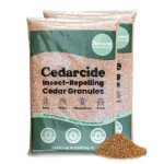 Cedarcide Lawn, Home & Garden Cedar Granules | Repels Fleas, Ticks, Ants & Mosquitoes | Smells Great, Easy to Use | Family & Pet Safe | 2 Bags (16 Lbs)