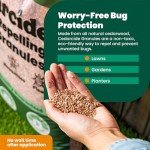 Cedarcide Lawn, Home & Garden Cedar Granules | Repels Fleas, Ticks, Ants & Mosquitoes | Smells Great, Easy to Use | Family & Pet Safe | 2 Bags (16 Lbs)