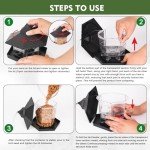 Gbekery Bird Feeders for Outdoors Hanging,Retractable Foldable Design Wild Bird Seed Feeders for Outside, 1 Pack