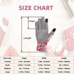 YRTSH Leather Gardening Gloves for Women, Flexible Breathable Garden Gloves, Thorn Proof Working Gloves for Weeding, Digging and Pruning, Small, Pink