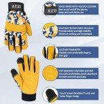 OIZEN Cowhide Leather Thorn Proof & Puncture Resistant Gardening Gloves for Women and Men, Touchscreen Compatible Working Gloves for Weeding, Digging, Planting, Gardening Gifts for Women, Size Medium