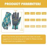 Baidast Garden Gloves for Women, Gardening Gloves for Women Thorn Proof, Gardening Gloves for Digging, Planting,Pruning