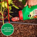 Miracle-Gro Shake 'n Feed Tomato, Fruit and Vegetable Plant Food, For Outdoor In-Ground and Potted Plants, Feeds up to 3 Months, 4.5 lbs.