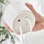 4 Pack Self Watering Pots Set, 4+5.5 Inch Self Watering Pots for Indoor Plants, Planter Pot with Wick Rope and Reservoir for African Violet, Spider Plant, Orchid