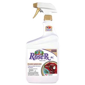 Bonide Captain Jack's Rose Rx 4-in-1 Insect & Disease Control, 32 oz Ready-to-Use Spray Neem Oil for Organic Gardening