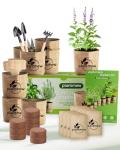 9 Herb Indoor Garden Kit - Unique Kitchen Gift for Women, Men, Mom, Friends - Complete Starter Set with Pots, Soil & Tools - Perfect for Windowsill, Countertop, Home Gardening