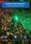 BeeLinks Halloween Christmas Spotlight Outdoor: 12W RGBW LED Spot Lights Outdoor with 16 Color Changing for Yard Garden Decor | 4 Pack of IP65 Waterproof 120V Plug in Landscape Lighting with Remote