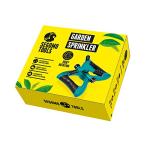 Sprinkler for Yard - 360 Degree Rotating Lawn Sprinkler with Base, Adjustable Spray 13-49ft, 1/2" Hose Connector for Garden & Large Yards