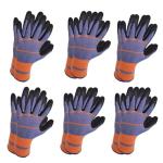 CELCOREERY 6 Pairs Gardening Gloves Great Gifts for Women and Men, Summer Work Gloves Men Breathable Latex Coated Patio Garden Gloves, Outdoor Protective Work Gloves