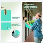 SPONDWILD 2 Pcs 10 Gallon Rectangle Grow Bags for Growing Potatoes, PE Pots Potato Pots Growing Containers Potato Planter Potato Planter for Growing Potatoes, Green