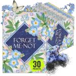 Seed Needs Forget Me Not Seed Packet Favors - Thoughtful Gifts/Handouts for a Memorial or Funeral Service to Remember Loved Ones - Sowing Seeds in Remembrance (30 Packets)