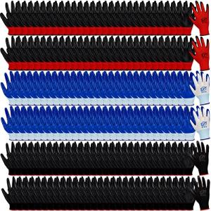 Gandeer 90 Pairs Gardening Gloves for Men Women Breathable Rubber Coated Working Gloves for Gardening, 9.1 Inch