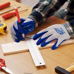 Gandeer 90 Pairs Gardening Gloves for Men Women Breathable Rubber Coated Working Gloves for Gardening, 9.1 Inch