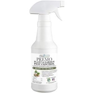 Plant & Garden Pest Control by Premo Guard - 32 oz - Insect & Disease Control for Organic Gardening - Effective Natural Plant Based Formula for Inside & Outside Plants