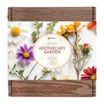 BUZZY Seeds Apothecary Garden Wellness Kit with 9 Varieties of Non-GMO Flower and Herb Seeds, Terracotta Pots, Growing Medium, and Plant Markers, a Self-Care Gift for Holistic Living