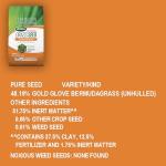 Scotts Turf Builder Grass Seed Bermudagrass with Fertilizer and Soil Improver, Drought-Tolerant, 1 lb.