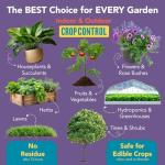 Trifecta Crop Control Super Concentrate All-in-One Natural Pesticide, Fungicide, Miticide, Insecticide, Help Defeat Spider Mites, Powdery Mildew, Botrytis, Mold, and More on Plants 4 OZ