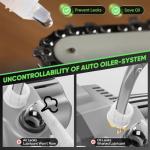 Saker Mini Chainsaw Cordless,6 Inch Chainsaw, Mini Electric Chainsaw Cordless Battery Powered,One-Hand Portable Chain Saw for Tree Trimming, Pruning&Wood Cutting, Gift for Men Dad Husband Father 2025