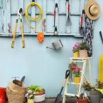 HUPBIPY Heavy Duty Garage Hooks 10 Pack, 5.1 inch Medium U Shaped Hanger, Wall Mounted Storage System, Power and Garden Tool Organizer, for Hanging Ladders, Hose, Bulk Items and More