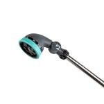 36 Inch Water Hose Wand Featuring 9 Spray Patterns and 180° Pivot Head 600004 with Comfort Grip and Lever Control by New England Garden Tools for Cleaning, Watering Plants & Yards, Washing Cars & Pets