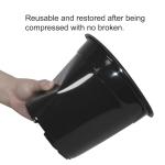 Niiiice 32-Pack 1.5 Gallon Nursery Pots, Thickened Soft Seed Starting Container for Indoor Outdoor Plants,Seedlings, Vegetables, Succulents and Cuttings (Black)