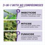 Earth's Ally 3-in-1 Plant Spray 24 oz Ready-to-Use | Better Than Neem Oil | Insecticide, Fungicide & Spider Mite Control for Organic Gardening, Pest Repellent for Indoor Houseplants & Outdoor Gardens