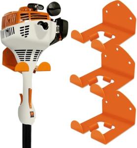 FLEXI RODS Garage Storage Garage Organizer Trimmer Rack Garden Power Tool Hanger for Grass Trimmer, Hedge Trimmer, Garages Wall, Garag Trimmer, Garden Tools, 3 Pack