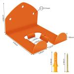 FLEXI RODS Garage Storage Garage Organizer Trimmer Rack Garden Power Tool Hanger for Grass Trimmer, Hedge Trimmer, Garages Wall, Garag Trimmer, Garden Tools, 3 Pack