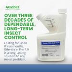 Agrisel Bifenthrin Pro 7.9, Insect Control, Safe for Plants & Crops, Insecticide, Effective Against 125+ Insects, Includes 3-Pack of Agrisel Protective Gloves, 1 Gallon