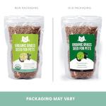 The Cat Ladies 100% Organic Cat Grass Seeds - Cat Grass for Indoor Cats - (Non GMO) 8 oz