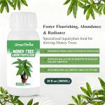 Money Tree Fertilizer for Money Trees and All Pachira Plants,Microbial Organic Liquid Plant Food for Houseplants’ Healthy Growth & Glossy Leaves 10 oz (300mL)
