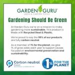 Garden Guru Dandelion Weeder Tool with Ergonomic Handle - Stainless Steel Weed Puller for Planting, Weeding, Flower and Vegetable Care in Lawn Garden Yard | Rust Resistant