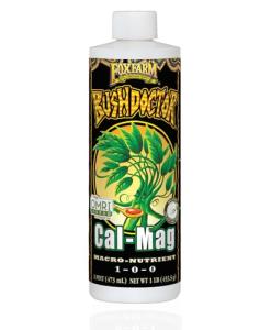 FoxFarm BushDoctor Cal-Mag - Liquid Calcium & Magnesium Supplement, Prevents Blossom End Rot & Tip Burn - Formula with 3% Calcium, 0.9% Magnesium for Gardening- NPK 1-0-0 (Pint)
