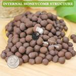 Halatool 10LB Leca Clay Pebbles for Plants 4mm-16mm Clay Balls 100% Natural Hydroton Leca Balls for Indoor Plants Hydroponic Growing Gardening Orchids Drainage Decoration Aquaponics