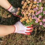 Women's Breathable Rubber Gardening Gloves - 6 Pairs