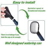 Watering Can 1 Gallon for Indoor Plants, Garden, Outdoor Plant House Flower, Gallon Large Long Spout with Sprinkler Head (Blue)