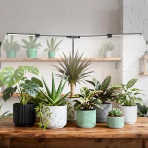 Sondiko Tall Full Spectrum Grow Lights for Indoor Plants, LED Grow Light with Automatic Timer, 9-Level Dimmable, Adjustable Lamp Angle Plant Lights for Indoor Growing