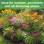 Down To Earth All Natural Fertilizers Organic Flower Garden - Plant Food for Blooming Annuals, Perennials and Flowering Shrubs 2-6-5, 1 lb