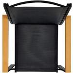 Best Choice Products 4-Piece Outdoor Textilene Patio Conversation Set, Backyard Furniture w/Loveseat, Coffee Table, Steel Frame - Black/Black